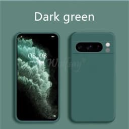 For Google Pixel 8 Pro Case Pixel 11 Pro Cover Liquid Silicone Rubber Protector TPU Case Pixel 11 10 9 8 Pro XL 8A 7A 7 6A 6 Pro