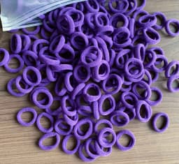50/100Pcs Colorful Nylon Hair Bands for Children Scrunchie Hair Ties Rubber Band Kids Elastic Hair Leagues Girl Hair Accessories