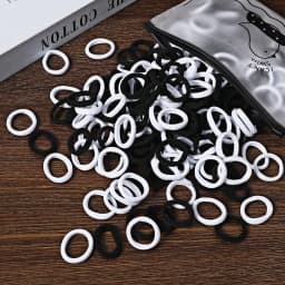 50/100Pcs Colorful Nylon Hair Bands for Children Scrunchie Hair Ties Rubber Band Kids Elastic Hair Leagues Girl Hair Accessories