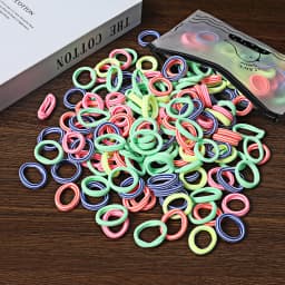 50/100Pcs Colorful Nylon Hair Bands for Children Scrunchie Hair Ties Rubber Band Kids Elastic Hair Leagues Girl Hair Accessories