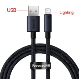 Baseus USB Cable For iPhone 13 12 11 pro max iPhone USB Cable Fast Charging For iPhone X XR 8 USB Type C to lightning Cable