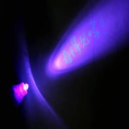 Luminous Light Pen Magic Purple 2 In 1 UV Black Light Combo Drawing Invisible Ink Pen Learning Education Toys For Child