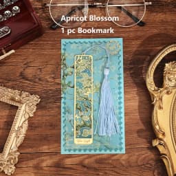 1 PC Retro Floral Painting Metal Bookmark Hollow Bronzing Bookmark With Tassel For Book Club Reader Writers Book Lovers Students