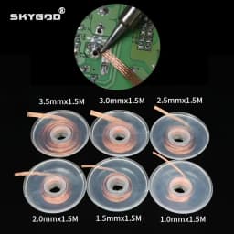 Desoldering Braid Welding Solder Remover Wick 1.5M Width 1 1.5 2 2.5 3 3.5 4 mm Wire Lead Cord Flux BGA Repair Tool