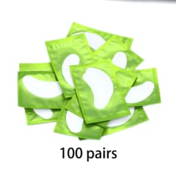 20/50/100pcs Eye Patches Eyelash Extension Under Eye Pads Makeup Eyelash Patches Tip Stickers Pads For Eyelash Extension Makeup
