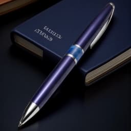 Luxury Refillable Ballpoint Pen Smooth Writing 1.0mm Medium Nib Stainless Steel Acrylic Office Supplies
