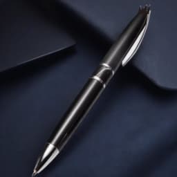 Luxury Refillable Ballpoint Pen Smooth Writing 1.0mm Medium Nib Stainless Steel Acrylic Office Supplies