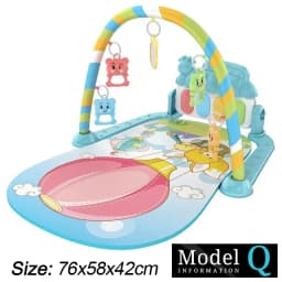 Baby Fitness Stand Music Play Gym Activity Toys Newborn Piano Crawling Blanket Pedal Game Pad Early Education 0-36 Months Gifts