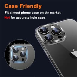 Metal Camera Lens Glass Protector For iPhone 11 12 13 14 15 Pro Max Mini 14Plus 15Plus Ultra High Definition Glass Back Lens