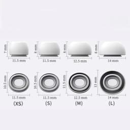 Eartips For Airpods Pro 1/2 Ear Pads Silicone Case Pressure Relief Hole Ear Caps Cushion Eartips Buds Earphone Air Pods Pro