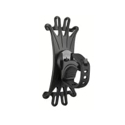 VIKEFON 360 Rotatable Mobile Phone Bicycle Motorcycle Bike Safe Bracket Silicone Support Silicone Pull Type For All Phone Stand