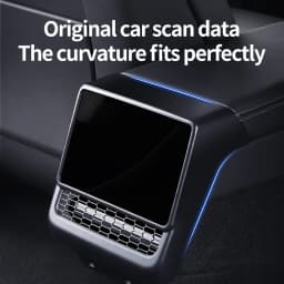 YZ For Tesla Model 3/Y Highland Juniper Rear Center Console Air Outlet Cover Vent Outlet Dust Cover Car Styling Accessories