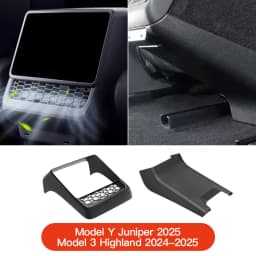 YZ For Tesla Model 3/Y Highland Juniper Rear Center Console Air Outlet Cover Vent Outlet Dust Cover Car Styling Accessories