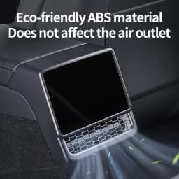 YZ For Tesla Model 3/Y Highland Juniper Rear Center Console Air Outlet Cover Vent Outlet Dust Cover Car Styling Accessories