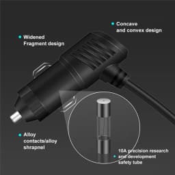 3 in 1 USB Type C Socket 120W Car Cigarette Lighter Splitter 12V 24V Fast Charger Phone Power Adapter for Car DVR GPS Dashcam