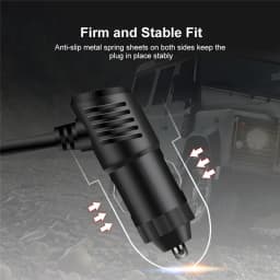 3 in 1 USB Type C Socket 120W Car Cigarette Lighter Splitter 12V 24V Fast Charger Phone Power Adapter for Car DVR GPS Dashcam