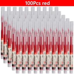 3-102Pcs/set High Quality Needle Type Gel Pens Straight Liquid Ballpoint Pen Kawaii Stationery School Office Supplies Writing