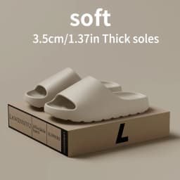Men's EVA Home Bathroom Anti Slip Slippers(Product Does Not Come with Packaging Box)