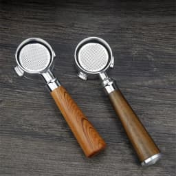 Coffee Bottomless Portafilter 51mm Naked For Delonghi EC680 EC685 EC200 Filter Basket Espresso Machine Accessories Barista Tools