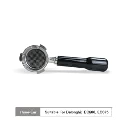 Coffee Bottomless Portafilter 51mm Naked For Delonghi EC680 EC685 EC200 Filter Basket Espresso Machine Accessories Barista Tools