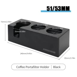 Coffee Bottomless Portafilter 51mm Naked For Delonghi EC680 EC685 EC200 Filter Basket Espresso Machine Accessories Barista Tools