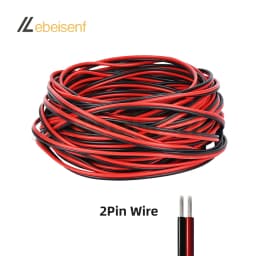 5/10M 22AWG 2-6Pin LED Strip Extension Wire Cord Color Cable For 3528 5050 RGB RGBW CCT DIY Cabinet LED Light Strip Accessories