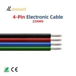 5/10M 22AWG 2-6Pin LED Strip Extension Wire Cord Color Cable For 3528 5050 RGB RGBW CCT DIY Cabinet LED Light Strip Accessories