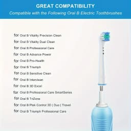 4/12/16Pcs Replacement Toothbrush Heads Compatible with Oral-B Braun Professional Electric Toothbrush Heads Brush Heads