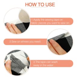 20m Water Soluble Adhesive Tape Temporary Positioning Tool For Quilting Sewing Cloth Label Double Sided Tape DIY Fixing Tool