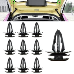10pcs/Set Car Rear Boot Load Cover Parcel Shelf String Cord Clips Retainer Auto Replacement Accessories For MG ZS MG3 2023