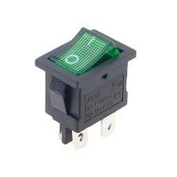 KCD1 Boat Car Rocker Switch 6A/10A 250V/125V AC ON-OFF on-off-on 250VAC 6A 125VAC 10A With Led Light 220V