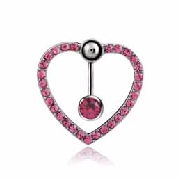 Fashion Personality SEXY Letter Belly Button Ring Sexy Pendant Stainless Steel Navel Nail Women Body Piercing Club Party Jewelry