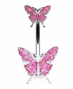 Fashion Personality SEXY Letter Belly Button Ring Sexy Pendant Stainless Steel Navel Nail Women Body Piercing Club Party Jewelry