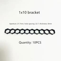 21700 Dislocation Bracket Fixed Combination Splicing Compact Honeycomb Bracket Oblique String Arrangement 21.7MM