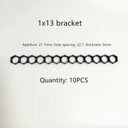 21700 Dislocation Bracket Fixed Combination Splicing Compact Honeycomb Bracket Oblique String Arrangement 21.7MM