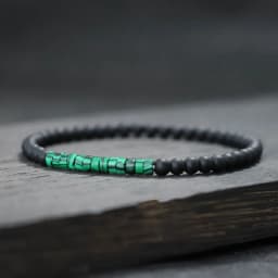 New Minimalist 4mm Bead Bracelet Unisex Emperor Onyx Small Stone Braclet Meditation Yoga Strand Braslet Couple Brazalete Pulsera