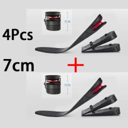 Height Increase Insole Invisible Heightening Template Air Cushion Shoe Inserts Variable Height Insoles Adjustable Cut Foot Pad
