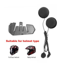 Motorcycle Helmet Headset Accessories Base and Cable for E1 Helmet Headset