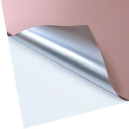 6Pcs/Set Rose Gold Permanent Adhesive Vinyl For Silhouette Cameo Craft DIY Cups Glass Wall Party Decor Sticker
