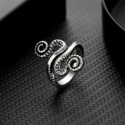 Retro Boho Butterfly Ring For Women Fashion Silver Color Owl Angel Wing Cat Animal Irregular Opening Rings Vintage Jewelry Gift