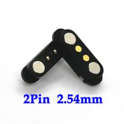 1-10sets 2A DC Magnetic Pogo Pin Connector 2Pin 3Pin 4Pin 5Pin Pogopin Male Female Spring Loaded DC Power Socket 2P 3P 4P 5P