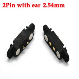 1-10sets 2A DC Magnetic Pogo Pin Connector 2Pin 3Pin 4Pin 5Pin Pogopin Male Female Spring Loaded DC Power Socket 2P 3P 4P 5P