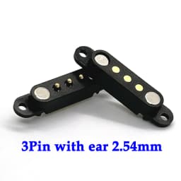 1-10sets 2A DC Magnetic Pogo Pin Connector 2Pin 3Pin 4Pin 5Pin Pogopin Male Female Spring Loaded DC Power Socket 2P 3P 4P 5P