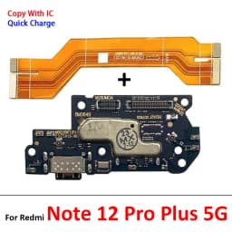 For Xiaomi Redmi Note 7 8 8T 9 9S 10 10S 11 12 Pro Plus 4G 5G Dock Connector USB Charger Charging Port Mainboard Main Flex Cable