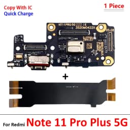 For Xiaomi Redmi Note 7 8 8T 9 9S 10 10S 11 12 Pro Plus 4G 5G Dock Connector USB Charger Charging Port Mainboard Main Flex Cable