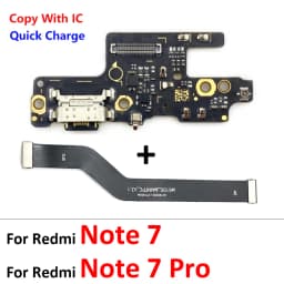 For Xiaomi Redmi Note 7 8 8T 9 9S 10 10S 11 12 Pro Plus 4G 5G Dock Connector USB Charger Charging Port Mainboard Main Flex Cable