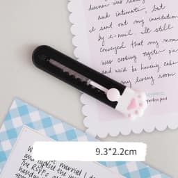 Lytwtw's Art Cutter Cartoon Utility Knife Student Art DIY Tools Creative Stationery School Supplies