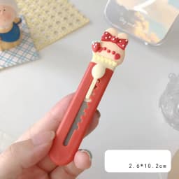 Lytwtw's Art Cutter Cartoon Utility Knife Student Art DIY Tools Creative Stationery School Supplies