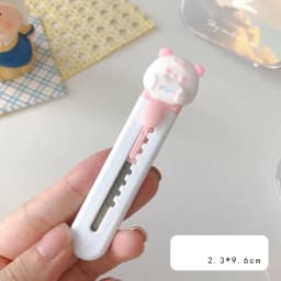 Lytwtw's Art Cutter Cartoon Utility Knife Student Art DIY Tools Creative Stationery School Supplies