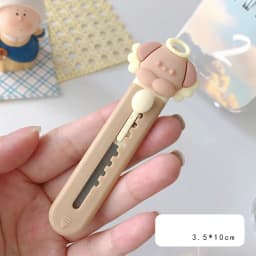 Lytwtw's Art Cutter Cartoon Utility Knife Student Art DIY Tools Creative Stationery School Supplies